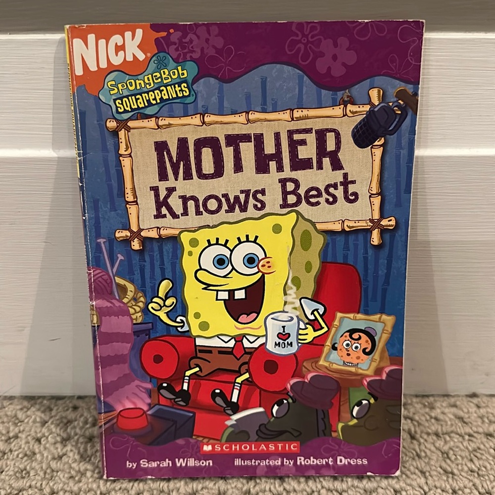 SpongeBob SquarePants Book - Mother Knows Best
